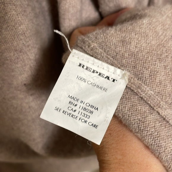 Repeat 100% Cashmere Cardigan Sweater - Picture 4 of 5